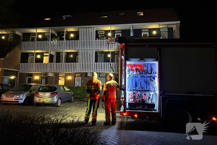Uitslaande brand in appartementencomplex