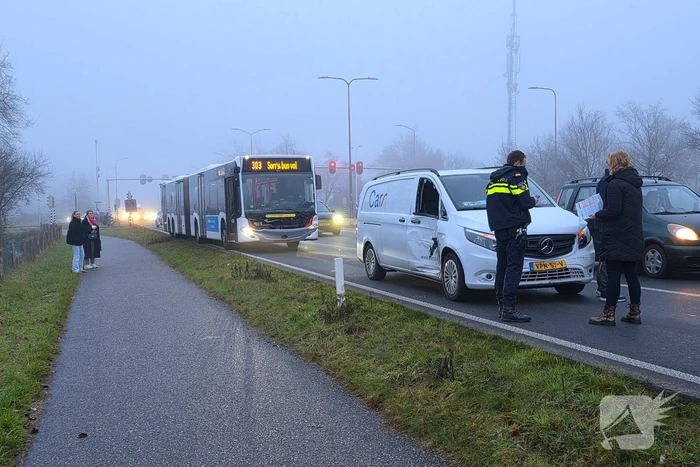 Drie voertuigen betrokken bij ongeval
