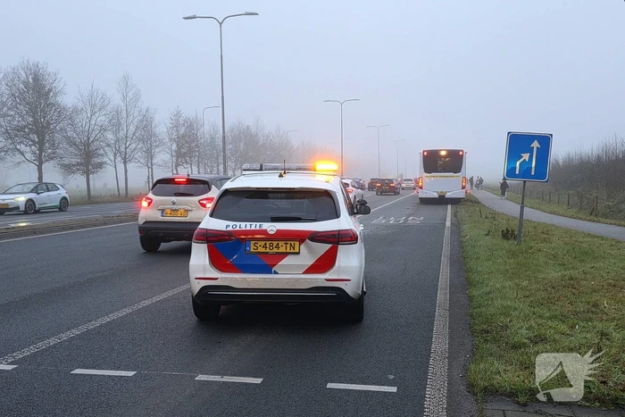 Drie voertuigen betrokken bij ongeval