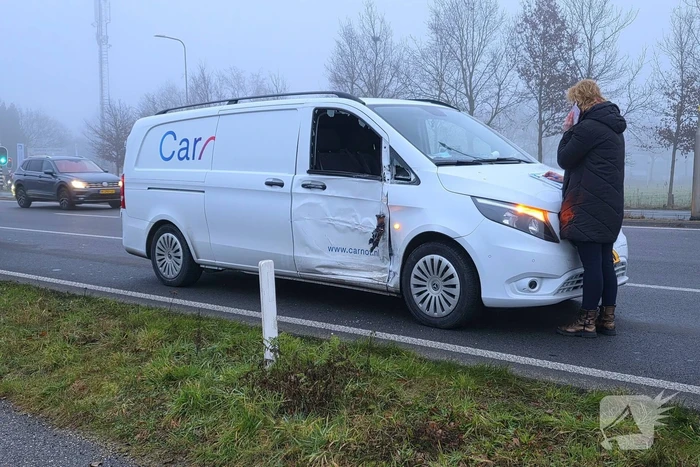 Drie voertuigen betrokken bij ongeval