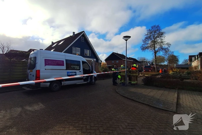 Grote brandweerinzet vanwege gaslekkage door werkzaamheden