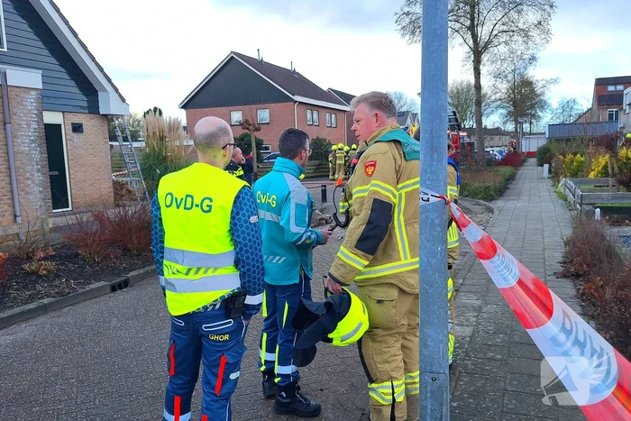 Grote brandweerinzet vanwege gaslekkage door werkzaamheden