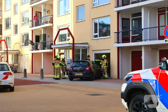 Gevaarlijke stoffen aangetroffen in garagebox