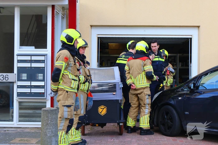 Gevaarlijke stoffen aangetroffen in garagebox