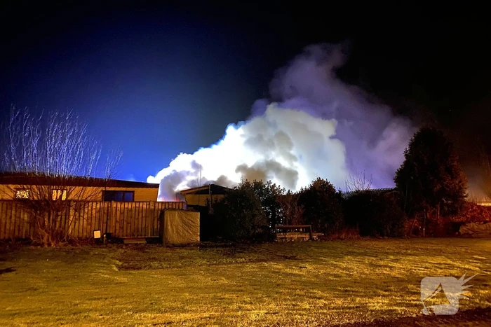 Chalet op camping compleet verwoest door brand
