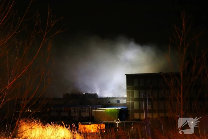 Grote brand in leegstaand pand