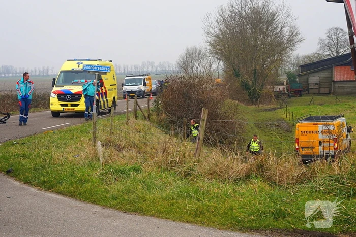 Flinke schade na ongeval op kruising