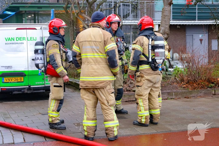 Brand in flatgebouw