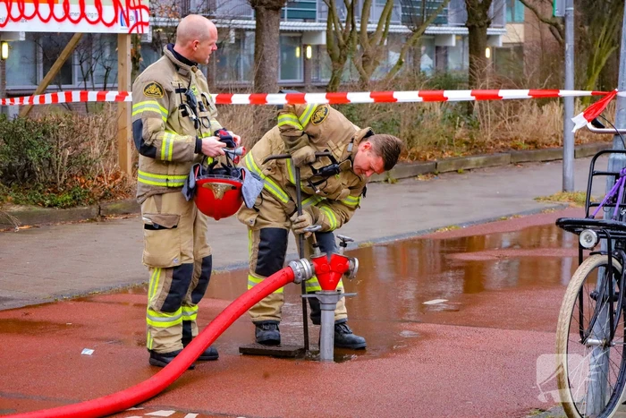 Brand in flatgebouw