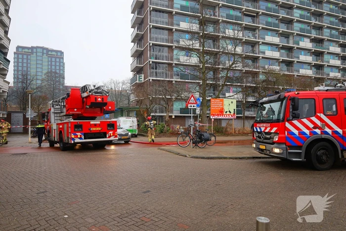 Brand in flatgebouw