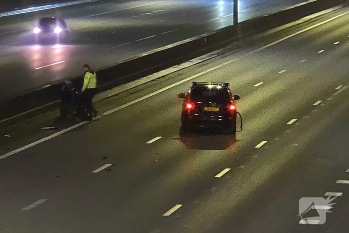 Persoon gewond op snelweg na ongeval