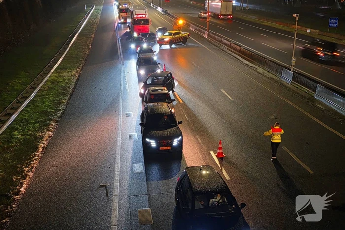 Persoon gewond op snelweg na ongeval