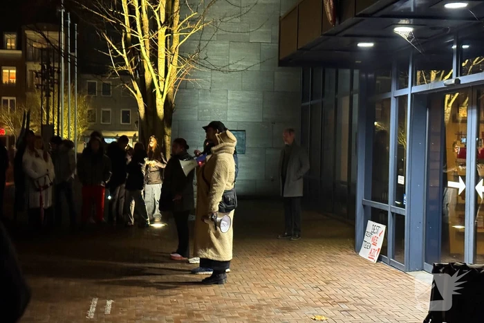 Demonstratie tegen komst asielzoekerscentrum