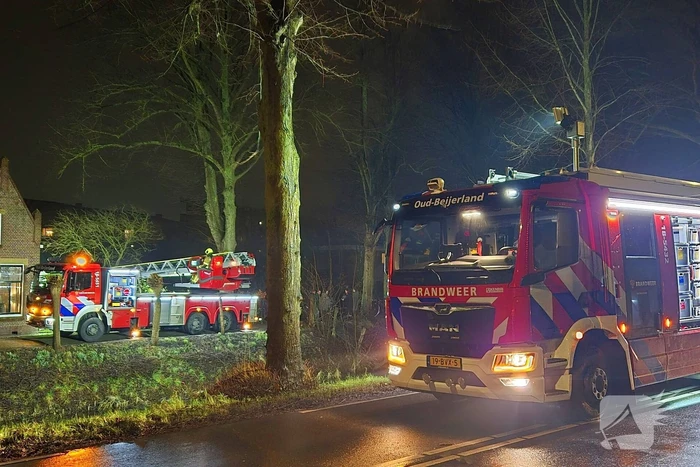 Flinke brand in woonboerderij