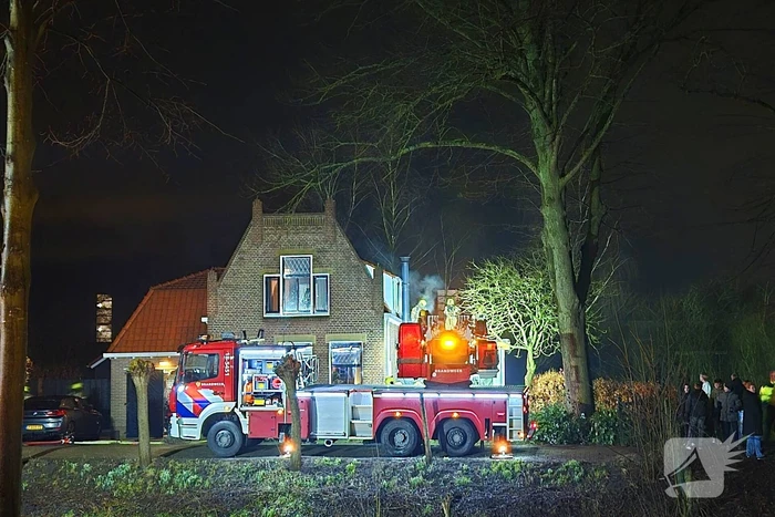 Flinke brand in woonboerderij