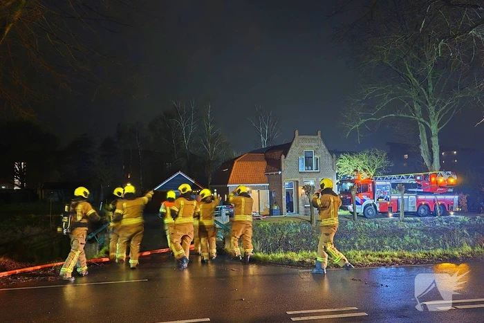 Flinke brand in woonboerderij