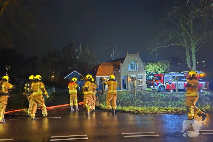 Flinke brand in woonboerderij