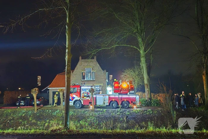 Flinke brand in woonboerderij