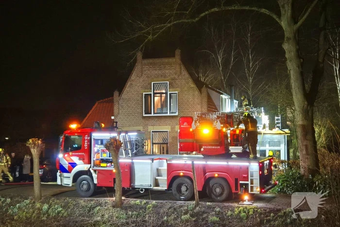Flinke brand in woonboerderij