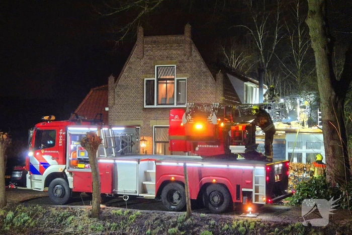 Flinke brand in woonboerderij
