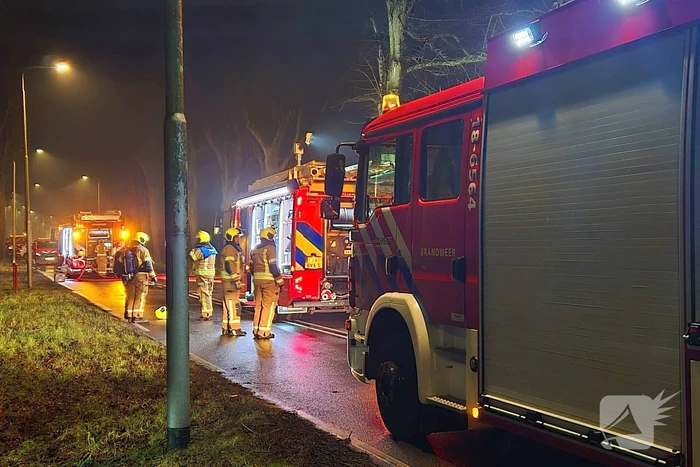 Flinke brand in woonboerderij