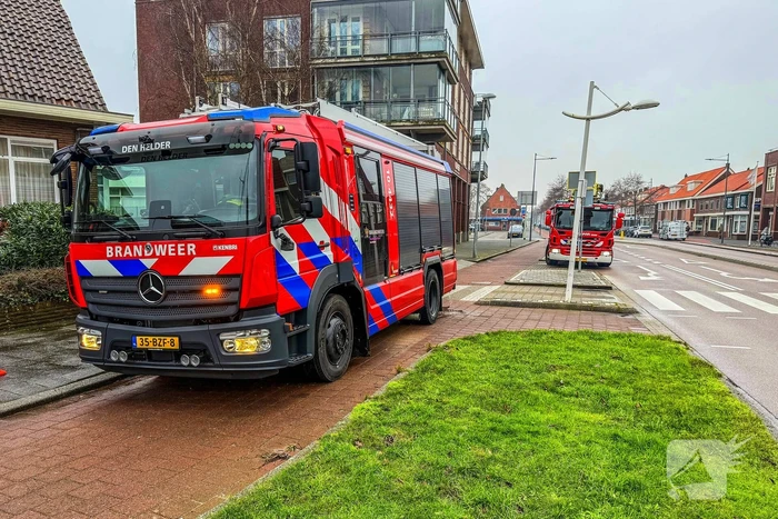 Gaslek in CityHouse, brandweer zet gebied af