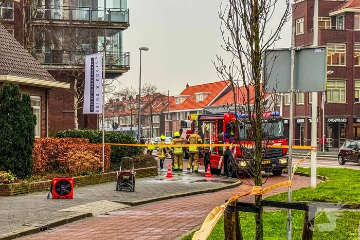 Gaslek in CityHouse, brandweer zet gebied af