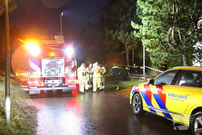 Zwaargewonde aangetroffen in tuin van woning