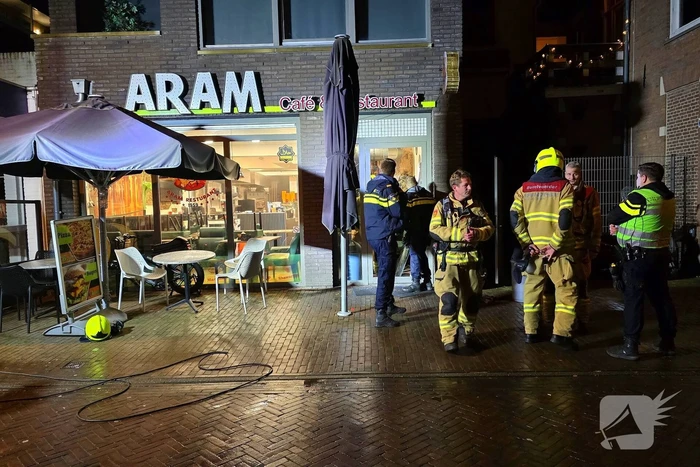 Brandweer ingezet voor brand in eetcafe