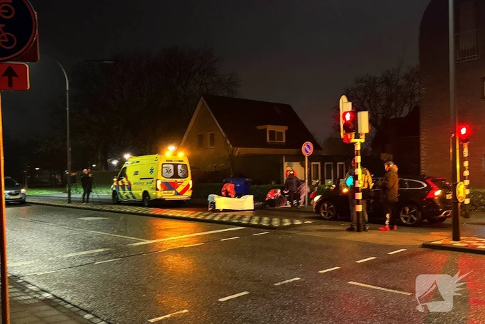 Persoon gewond na ongeval met scootmobiel