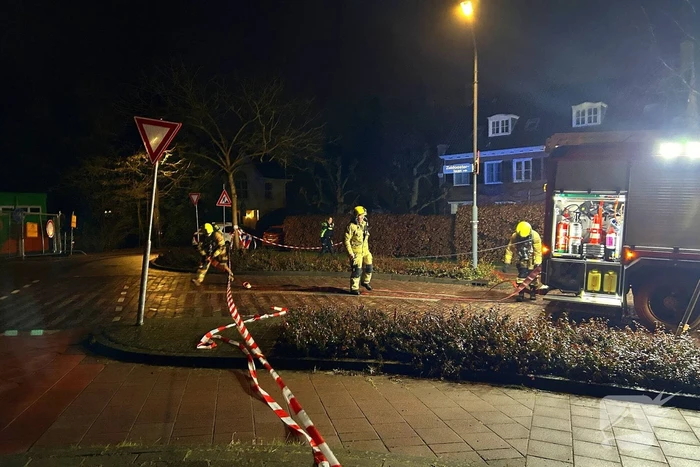 Veel rook bij brand in woning