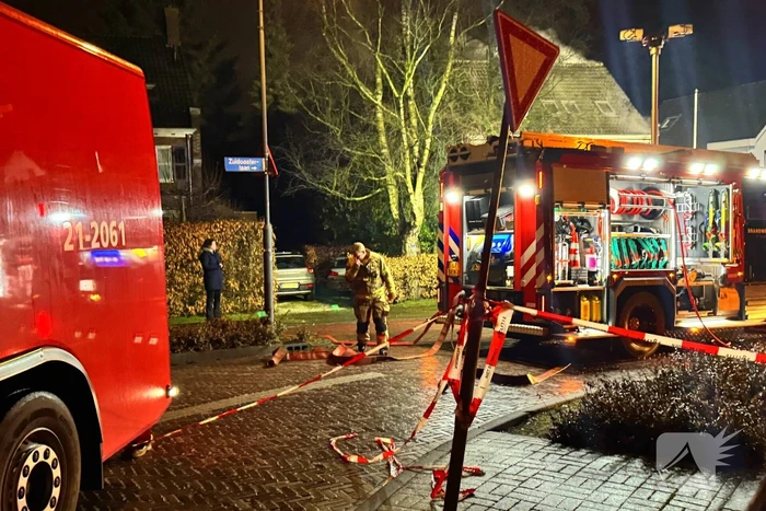 Veel rook bij brand in woning