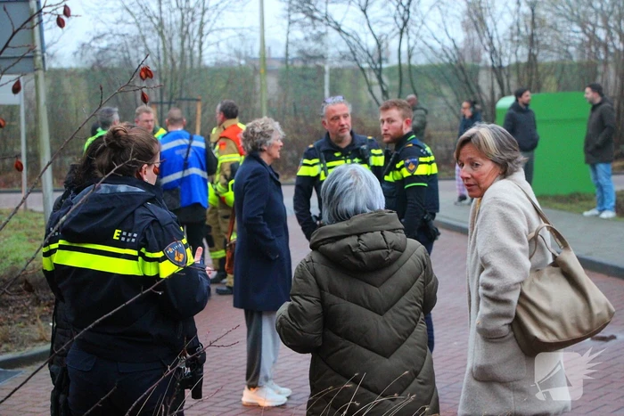 Flinke rook ontwikkeling bij grote brand in appartement