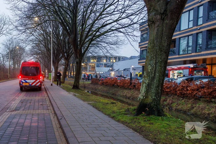 Flinke rook ontwikkeling bij grote brand in appartement