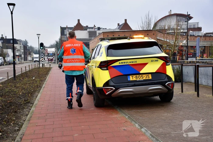 Twee voertuigen geborgen na kop-staartbotsing