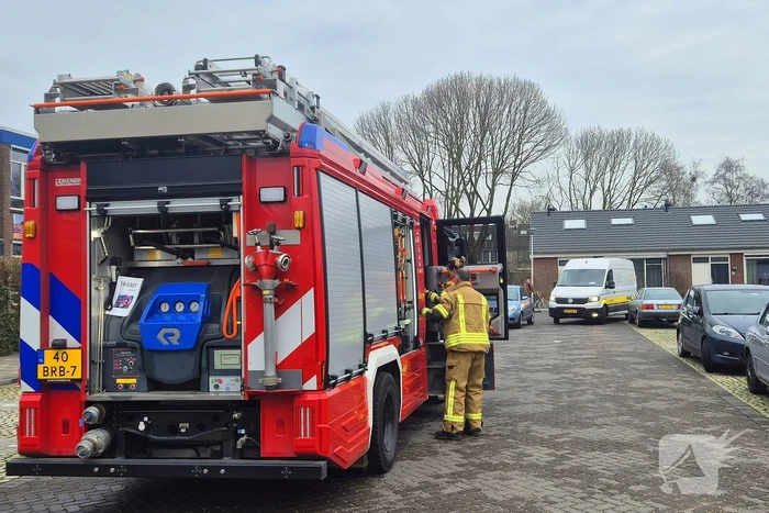 Gasleiding geraakt bij werkzaamheden