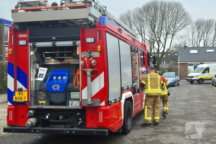 Gasleiding geraakt bij werkzaamheden
