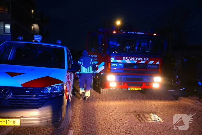 Kind bekneld onder pallet stenen