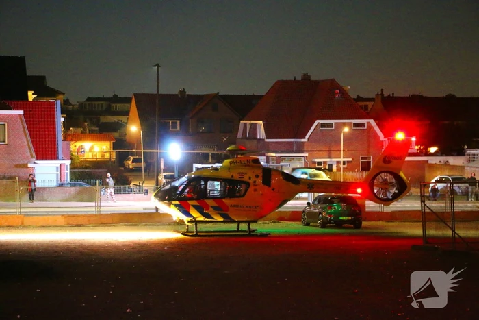 Traumateam assisteert bij medische noodsituatie