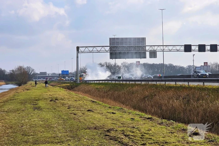 brand rijksweg a12 l 106,8 ede