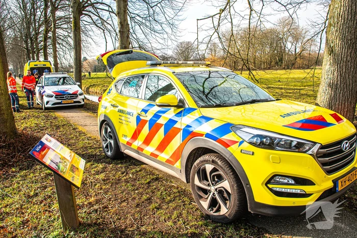 Bestuurder scootmobiel gewond na eenzijdig ongeval