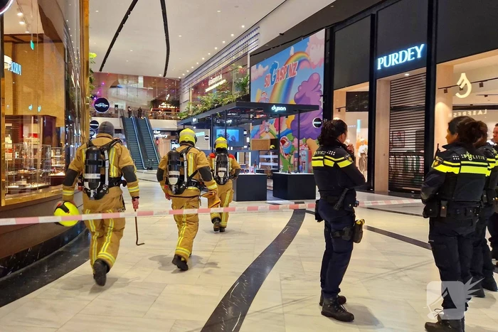 Brand in Mall of the Netherland snel onder controle