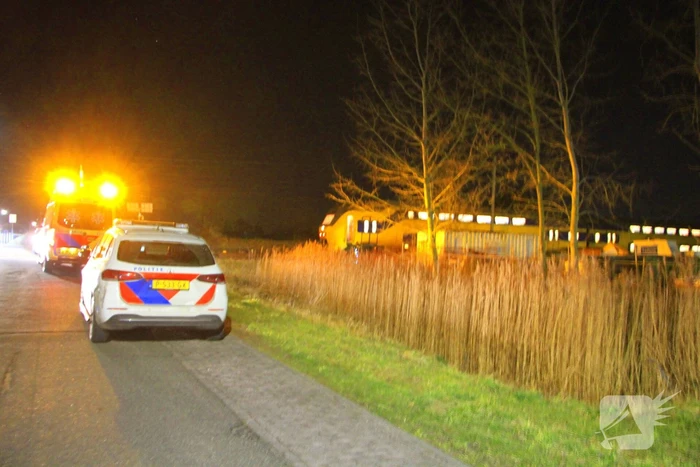 Treinverkeer stilgelegd vanwege aanrijding op spoor