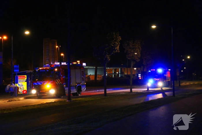 Bewoners gecontroleerd na brand in achtertuin