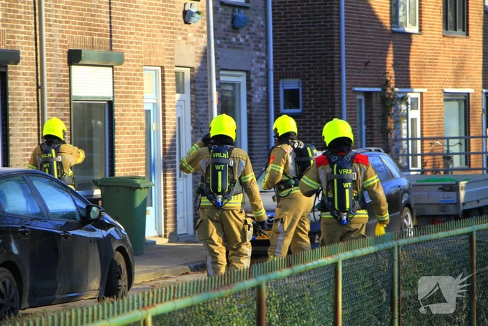 Gasleiding geraakt bij werkzaamheden in woning