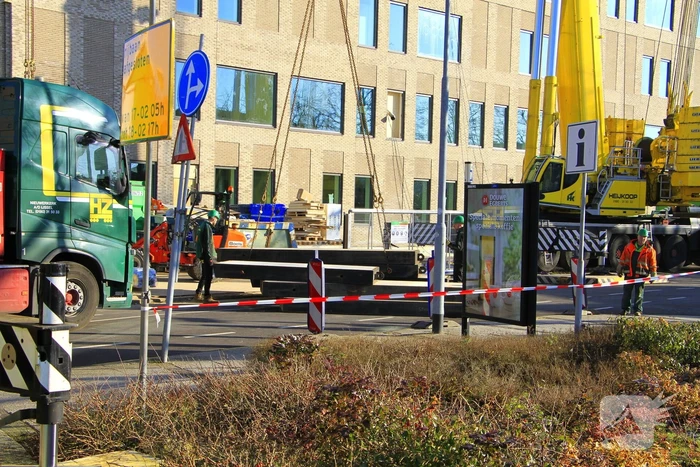 Torenkraan bij nieuwbouw ziekenhuis wordt verwijderd