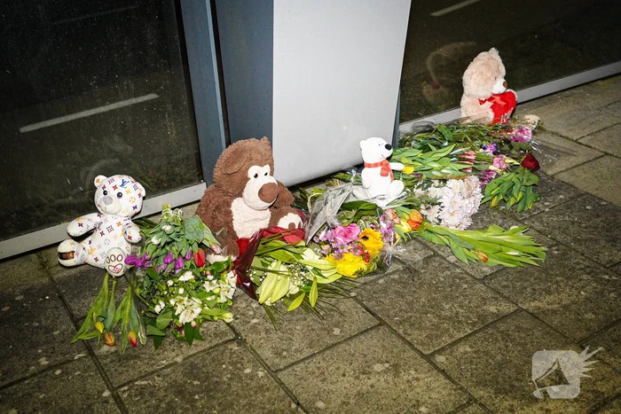 Bloemen en knuffels voor omgekomen fietser (13)