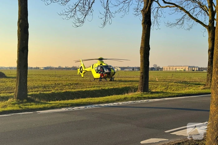 Ernstig ongeval met motorrijder
