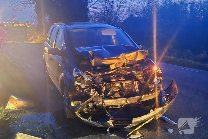 Bestuurder onder invloed veroorzaakt aanrijding