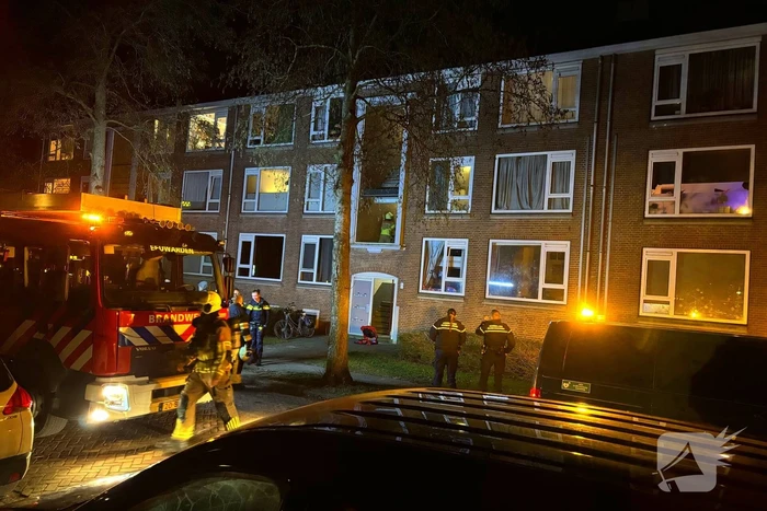 Brandweer ingezet voor brand in een appartementencomplex
